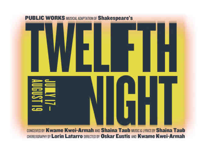 2 Tickets to Shakespeare in the Park: Twelfth Night - Photo 3