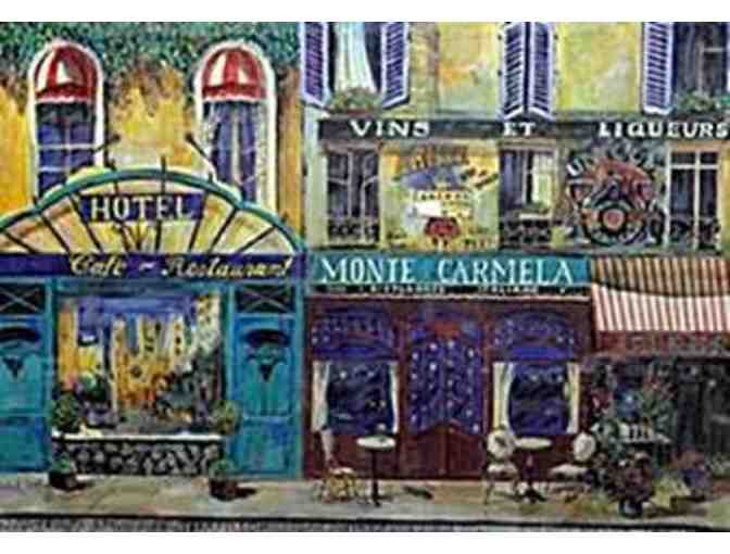 Framed Daniel Gerr's 'Monte Carmela' Serigraph