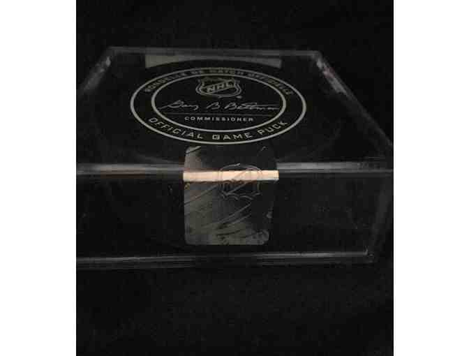 Rangers Package: Hat, Puck and Sweatshirt signed by Kevin Weekes