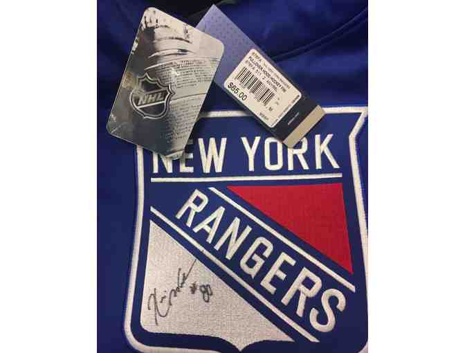 Rangers Package: Hat, Puck and Sweatshirt signed by Kevin Weekes
