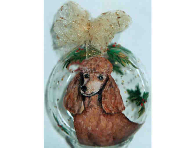 Personalized Hand-crafted Dog Ornament