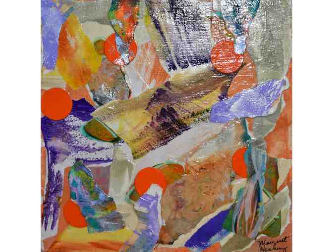 'Brush Strokes Collage' by Margaret Henning