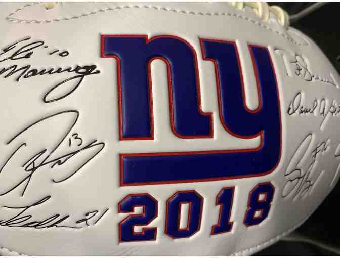 2018 New York Giants Team Collector's Football