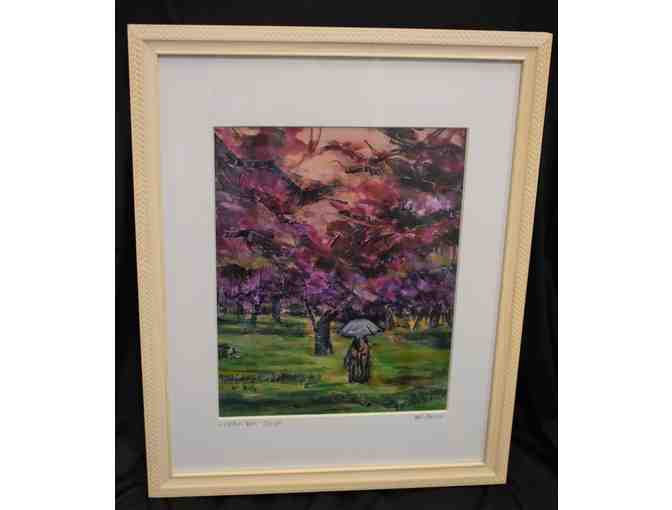 Acrylic Painting of "Central Park Spring" by Diane Bassin - Photo 2