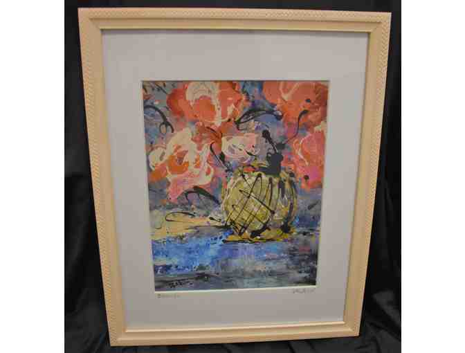 Acrylic Painting of 'Breathe In' by Diane Bassin