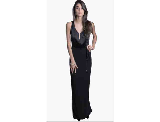 Baroness Draped Back Gown by Beverley Olivacce with Custom Fitting - Photo 2