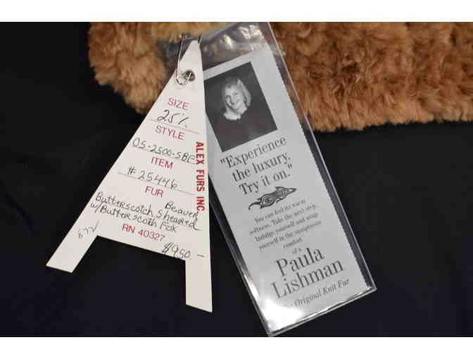 Alex Furs Inc. Butterscotch Shawl