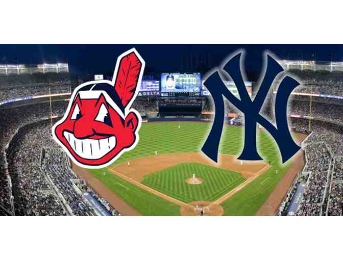 4 Tickets to NY Yankees vs. Cleveland Indians Game - Photo 1