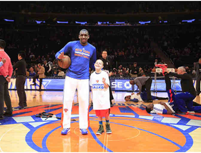 Knicks Pre-Game Ballkid Experience