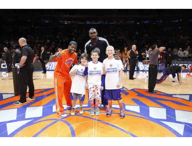 Knicks Pre-Game Ballkid Experience