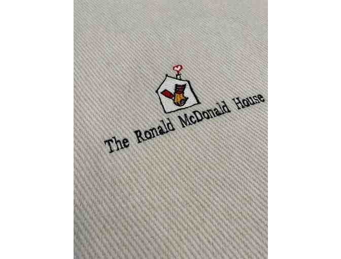 The Ronald McDonald House Monogrammed Blanket