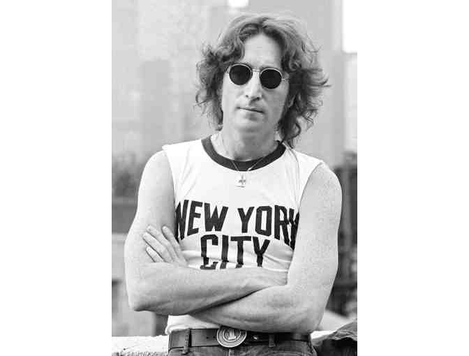 Framed Photo of John Lennon