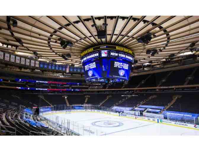 New York Rangers Post-Game On-Ice Photo 2024-2025 Season - Photo 1