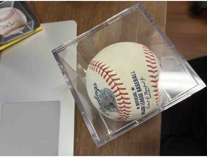 Autographed Baseball by New York Yankees Player Gerrit Cole #45