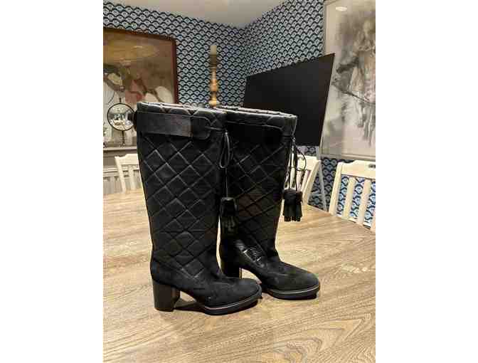 Aquatalia Heeled Boots size 8.5 - Photo 1