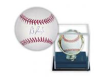 Albert Pujols Hand-Signed Baseball With Gold Glove Display Case