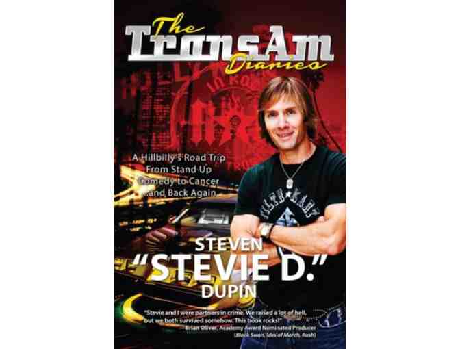 TransAm Diaries - Autographed book by Steven Dupin 'Stevie D'