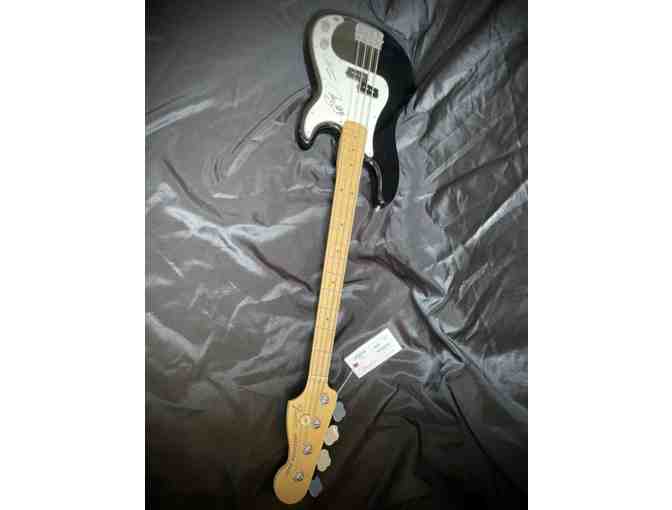 A Signed Fender Precision Bass Guitar (AC/DC and Sytx)
