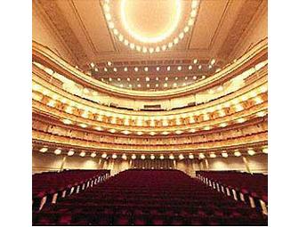 American Symphony Orchestra - (2) Tickets to Carnegie Hall Series