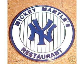 Mickey Mantle's Restaurant - Lunch or Dinner for Two