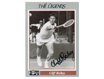 Tennis Legend Cliff Richey's 'Acing Depression' - Inscribed!