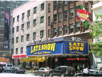 Letterman's Late Show - 2 Tickets & more