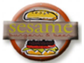 $25 for Five Loaves Cafe or Sesame Burgers & Beer