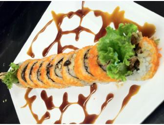 $20 Gift Certificate to Bushido Japanese Restaurant