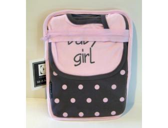 Newborn Gift Package Including a Bumbo, Stuffed Animal, Bib & Burp Cloth