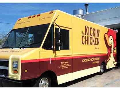 Impress your friends with the Kickin' Chicken Food Truck! (serves 75!)
