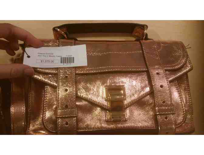 Brand New: Proenza Schouler PS1 Tiny Copper Leather Satchel