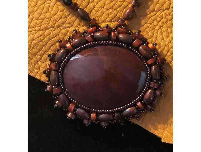Jasper Necklace, Earring, and Bracelet Set