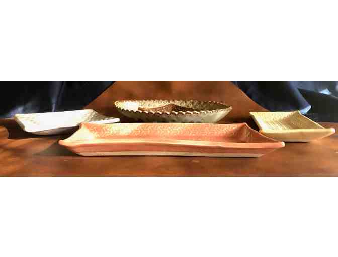 Textured Serving Platters