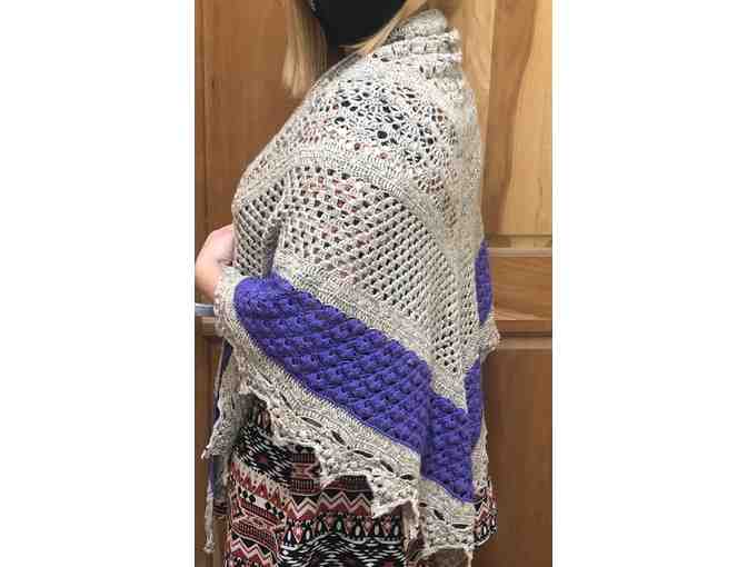 Hand-Crocheted Shawl