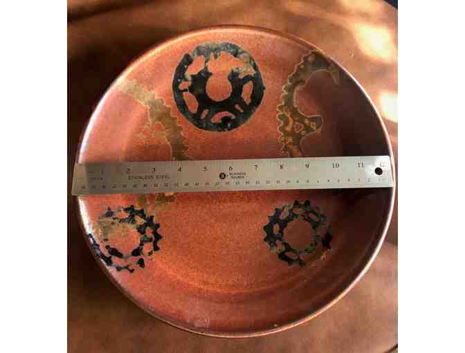 Gear Motif Pottery