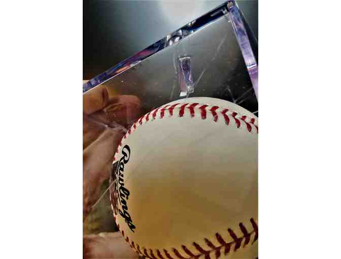Autographed Trevor Story Colorado Rockies Baseball