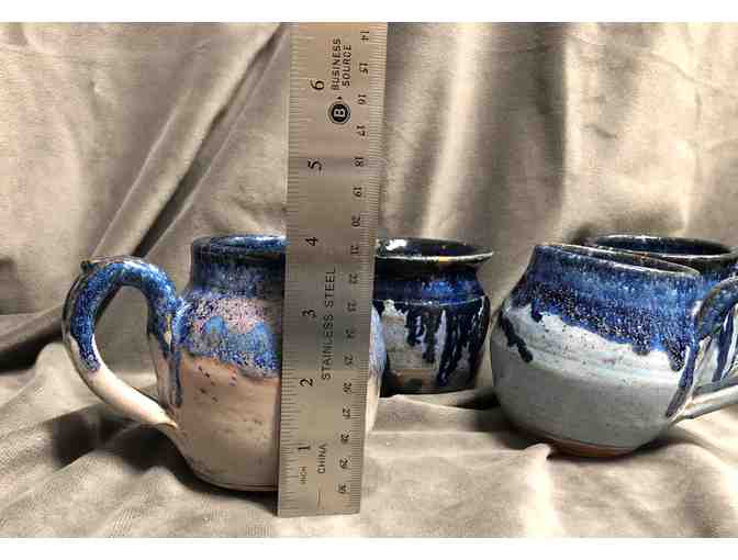 Set of Four Ceramic Mugs
