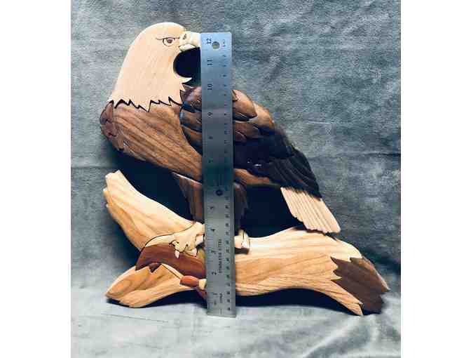 PREMIER - Intarsia Fishing Eagle
