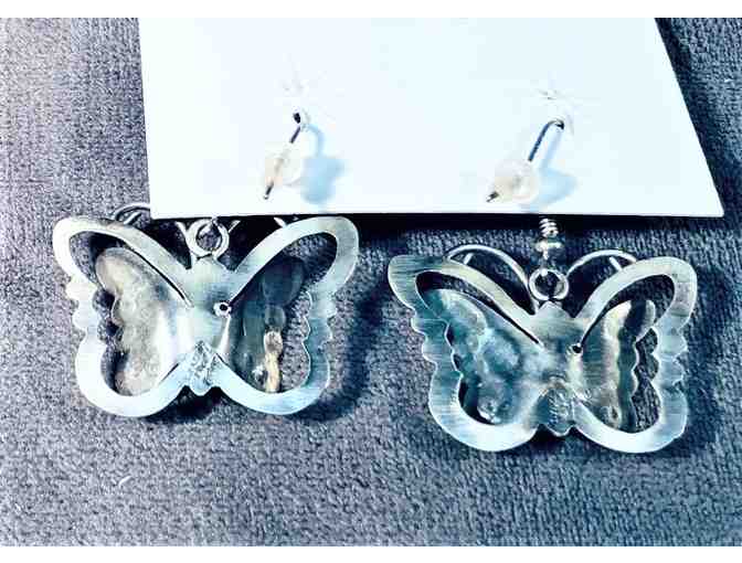 Butterfly and Frog Earrings