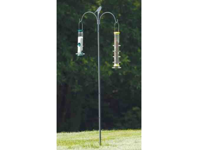 Bird Feeding French Hook Hanging Stand and Wind Chimes
