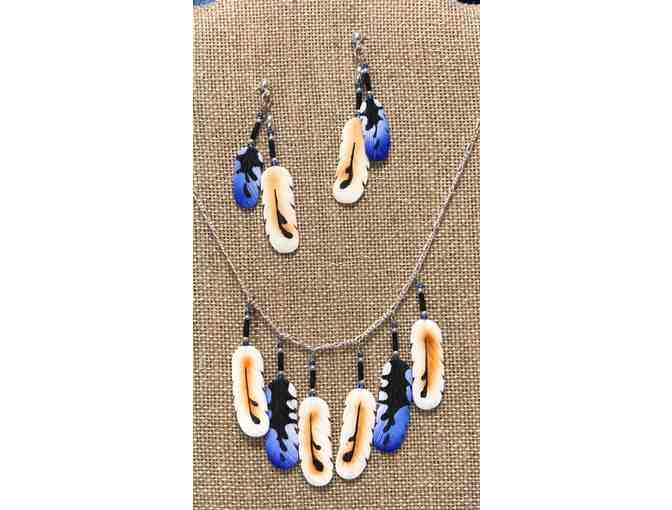 Premier - American Kestrel Dreamcatcher with Custom Necklace and Earring Set