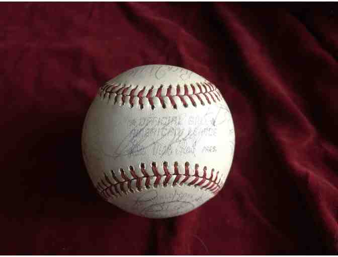 Autographed Red Sox baseball, 1977