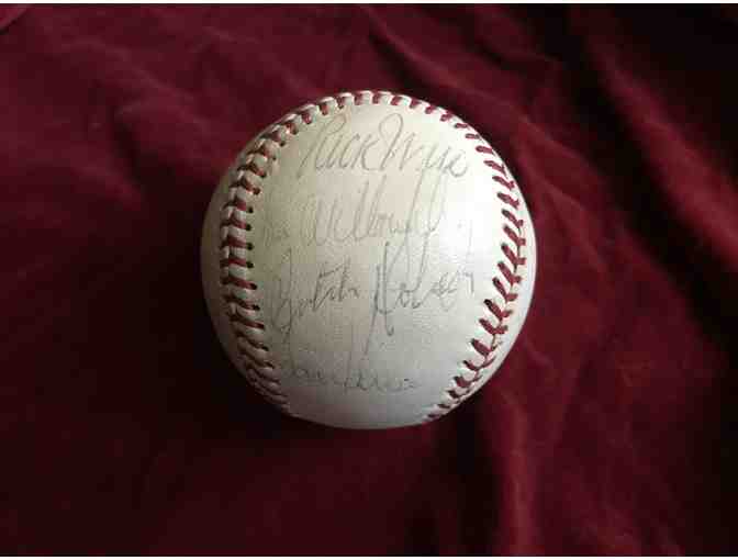 Autographed Red Sox baseball, 1977 - Photo 3