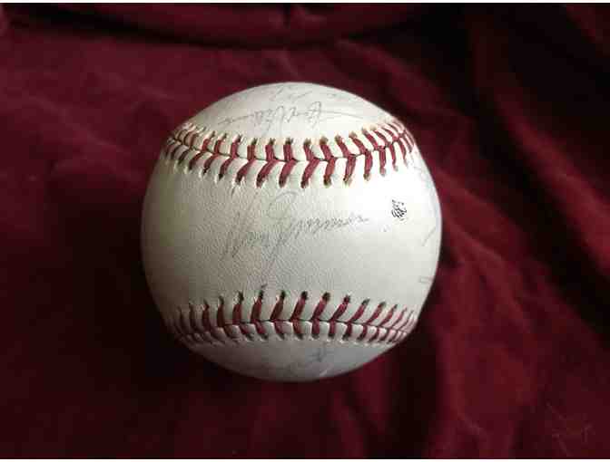 Autographed Red Sox baseball, 1977