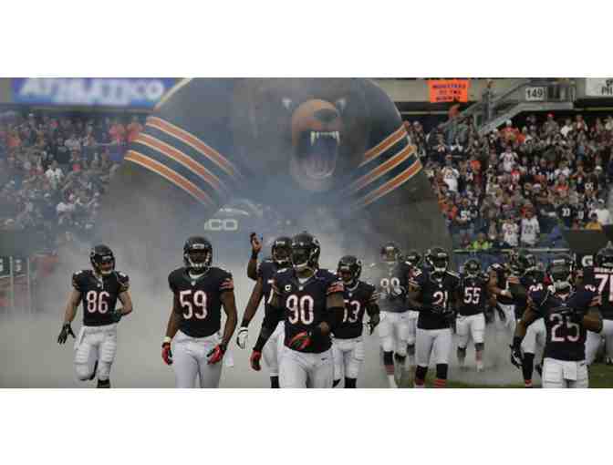 4 VIP Club Level Tickets to Chicago Bears Pre-Season Game, Parking Pass Plus Signed Photo