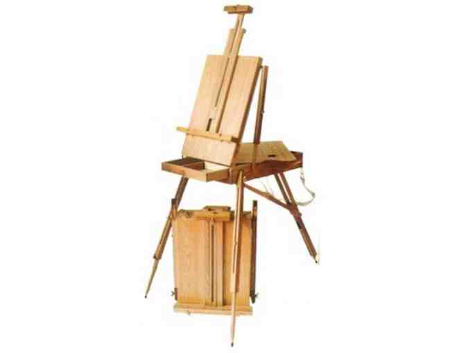 French Style Art Easel & Art Supplies