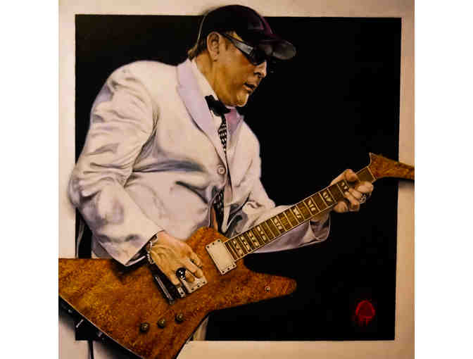 Cliff Harman Original Oil Painting 'Rick Nielsen'