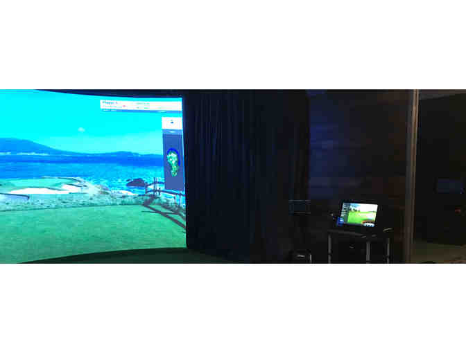 Simulator Golf Foursome at Ironworks Golf Lab
