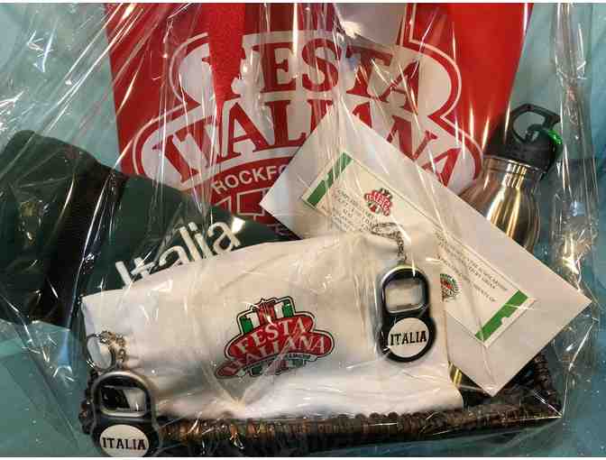 Festa Italiana Admission Passes & Gift Basket