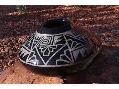 Hand Crafted Black Pot